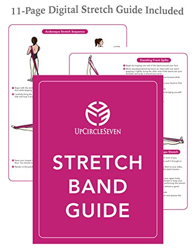 UpCircleSeven Ballet Band - Premium Stretch Band for Kids - Perfect for Dance, Gymnastics, and Flexibility (Rose Pink)  - Thumbnail 5