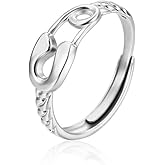 ZDPIQ Promise Rings for Women Stainless Steel Chunky Gold Rings 18k Gold Plated Gold Silver Statement Rings for Women Jewelry Gift