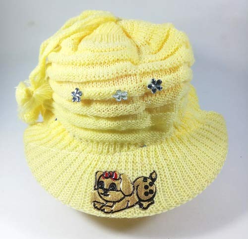 yellow winter hat