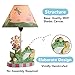 Teamson Design Corp Fantasy Fields - Magic Garden Thematic Kids Table Lamp | Imagination Inspiring Hand Painted Details Non-Toxic, Lead Free Water-Based Paint