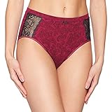 Bali Women's Cotton Desire Lace High-Cut Brief