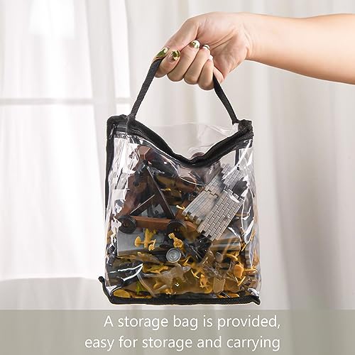 LovesTown 250PCS Medieval Knight Toys, Ancient Toy Soldiers Knight Action Figures Ancient Warrior Figurines with Storage Bag for Boys Birthday