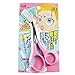 Kai KQ Eyebrow Scissors w/ Comb (Pink)