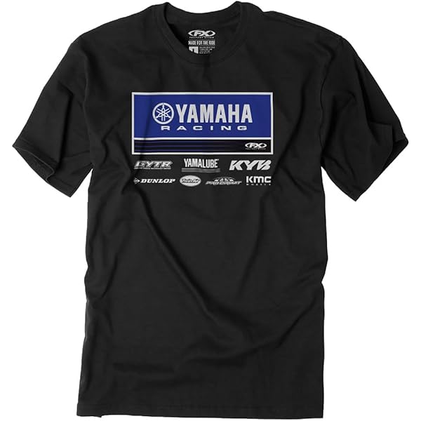 Age Factory ICED LOGO Tシャツ Amazon.com: Factory Effex Yamaha Racing Stripes T-Shirt