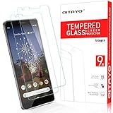 QITAYO Screen Protector for Google Pixel 3a, [HD Clear] [Bubble-Free][Case Friendly] Tempered Glass Screen Protector Compatible with Google Pixel 3a