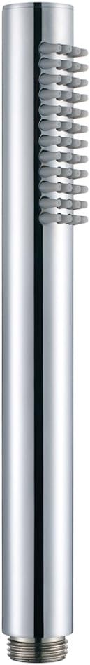 Yakult Chrome Finish Tube Brass Rain Style Handheld Shower Head Bathroom Spray Showerhead