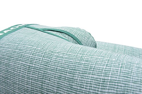 WUAMBO Men's Thermal Pant Winter Baselayer Long John Leggings Green Waist 35-38"