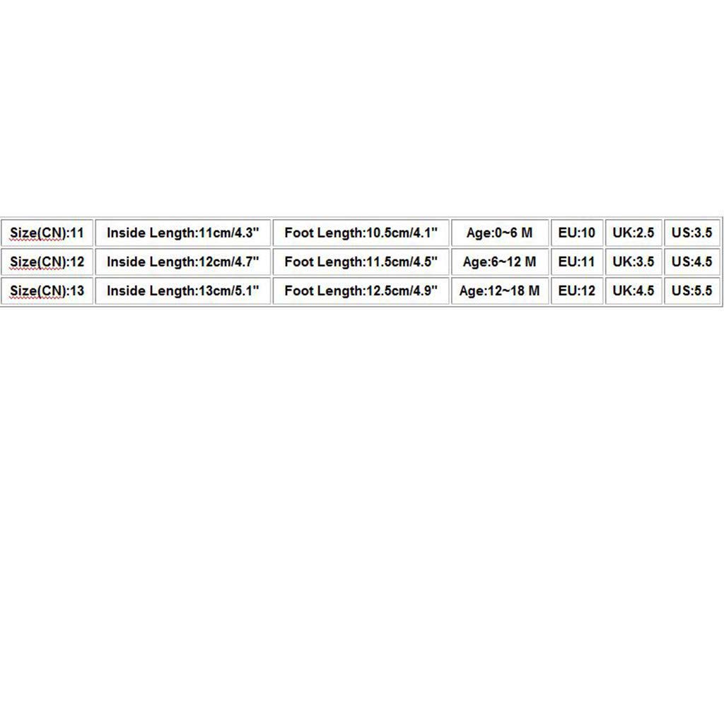 Butifullove Baby Girl Boys Christmas Shoes Comfortable Booties Fashion First Walkers Shoes Kid Gift(0-6 M,Red)