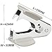 Cmxsevenday No.0231 Staple Remover Remover for Staple 24/6, 26/6 - White