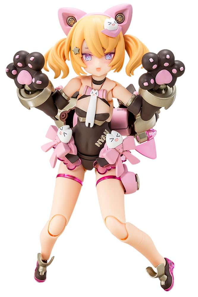 壽屋(KOTOBUKIYA) メガミデバイス PUNI☆MOFU 黒マオ 全高約135mm 1/1スケール プラモデル商品画像