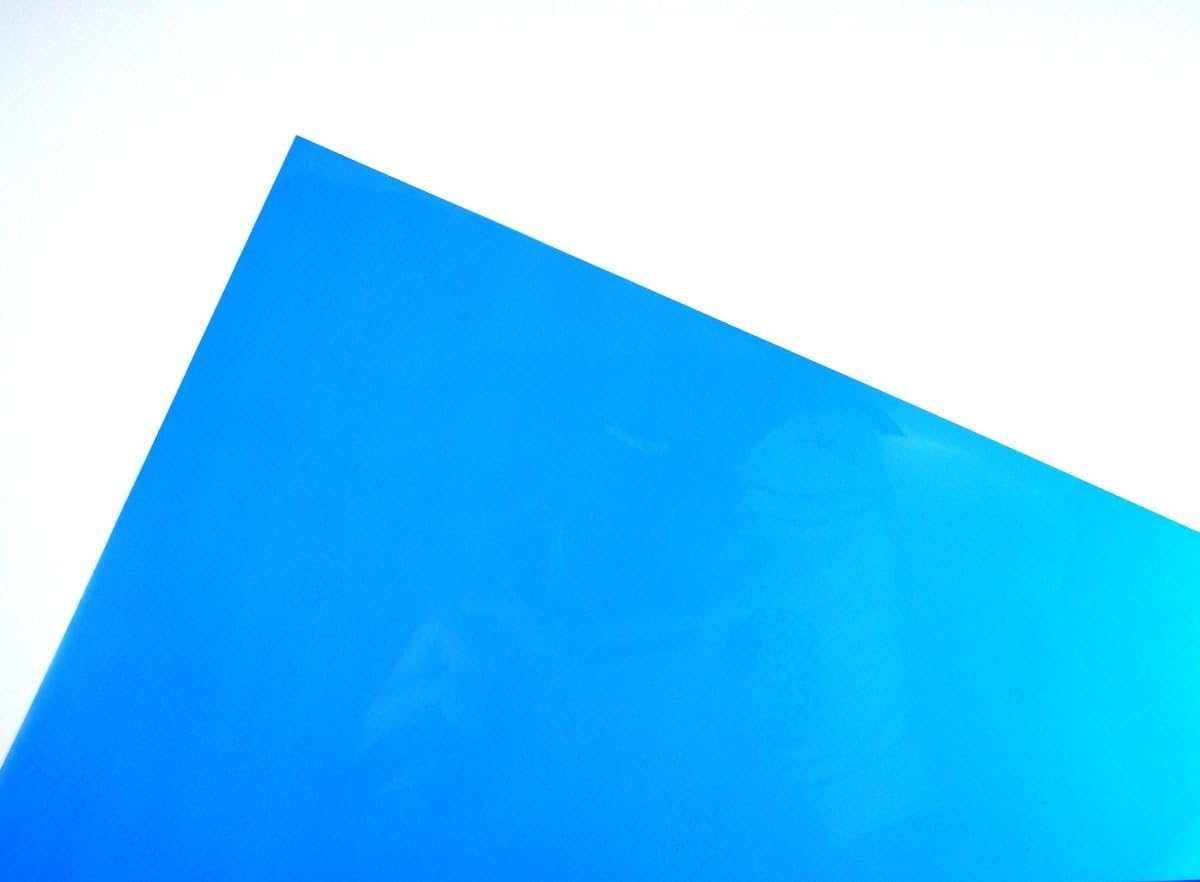 Blue A4 Acetate Sheets Transparent Gel Clear OHP Craft Plastic Acetate Film (1 Sheet) Amazon.co