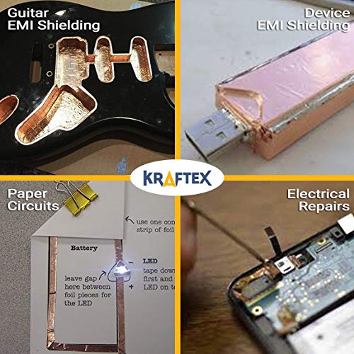 3 Copper+Conductive+Adhesive+1inch+12yards