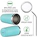 MASGALACC Best Grandma Ever - Birthday Mothers Day Gift Tumbler - Vacuum-Insulated Stainless Steel Mug Tumbler with Lid, Birthday Gifts for Grandma Mom, 20-Ounce Mint