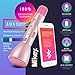 Karaoke-Mike MIKEY: Multipurpose Handheld Wireless Portable Microphone and Speaker for Bluetooth Audio Devices, Use with Androids and iOS in 3 Colors (Pink) Just Add Summer