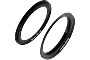 58-67(58mm Lens to 67mm Filter) Step-up Aerometal Camera Lens Filter Adapter Ring, Fire Rock Aviation Aluminum Alloy 58mm-67m