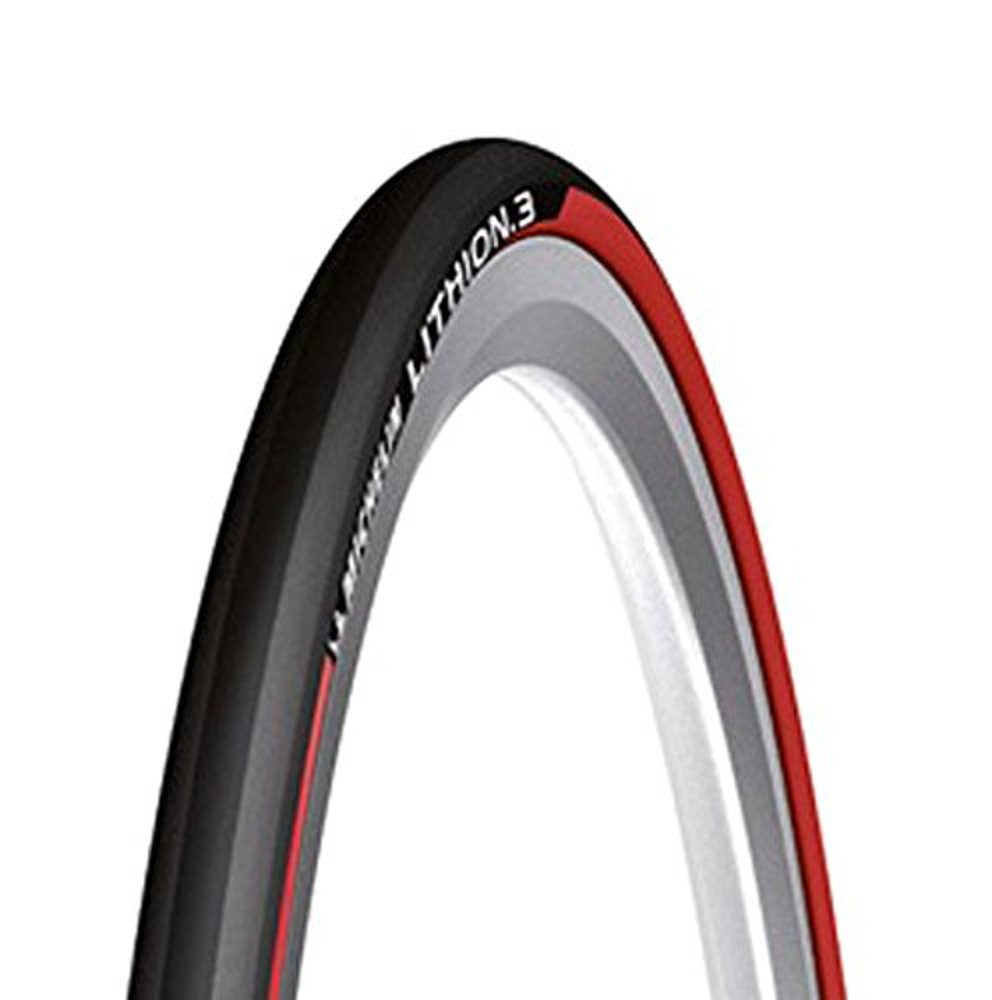 MICHELIN TYRE LITHION3 700x25C RED TS