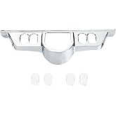 Chrome Switch Dash Panel Accent Cover for Harley Touring 96-13 Electra Glide/Street Glide FLHX 06-13