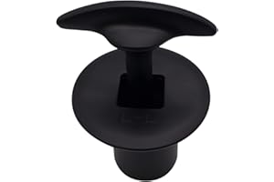 Westbrass A500-62 3/4" NPSM Gas Fire Pit and Fireplace Log Lighter Key Valve Trim Kit, Matte Black