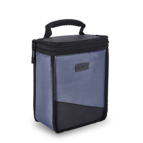 Lunch Bag, Reusable Insulated Kid’s Lunch Box, Mini Portable Thermal Tote Bag for Office, School, Picnic