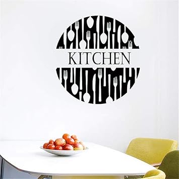 Pegatinas De Pared Juveniles Vajillas Cartas Cartas Para Cocina