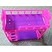 Blackzone Cartoon Plastic Bunk Bed Furniture Kids Toy Accessories for Barbie Dolls House