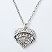 Godyce Heart Necklace Nurse Teacher Blessed Believe Dance Lawyer Volleyball - With Gift Box