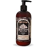 Black Canyon Black Licorice Scented Body Lotion with Lanolin and Jojoba Oil, 12 Oz