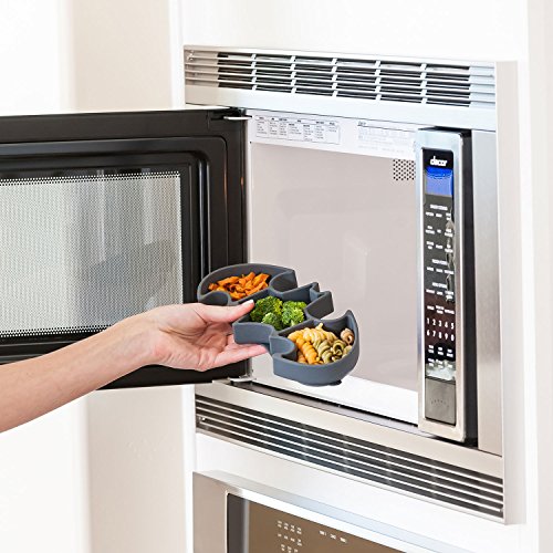 Bumkins DC Comics Silicone Grip Dish Suction, Divided & Baby Toddler