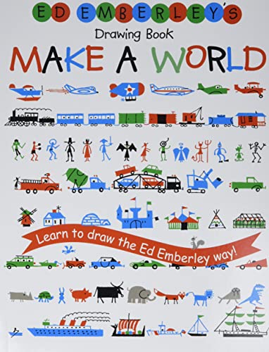 Ed Emberley's Drawing Book: Make a World (Ed Emberley Drawing Books) cover