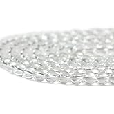 CHEAVIAN 60PCS 6mm Natural Clear White Crystal Quartz Round Loose Beads Crystal Energy Stone for Jewelry Making 1 Strand 15"