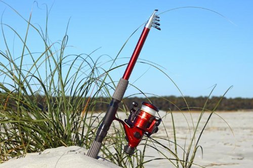 8ft 7 In 2 7m Telescoping Fiberglass Fishing Rod Reel | Desertcart Bahamas