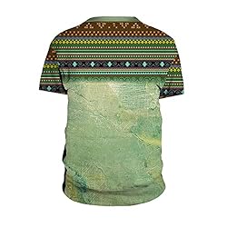 Mens Hide Belly Crewneck Henley Shirts Casual Tops