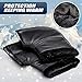 AUDEW Pair Waterproof Motorcycle Grip HandleBar Muff Winter Warmer Thermal Cover Glove