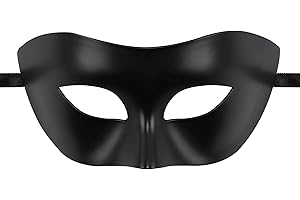 TRIFUNESS Masquerade Mask for Men - Venetian Roman Greek Mask for Mardi Gras Ball Halloween Prom Party
