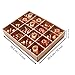 Valery Madelyn 16ct Luxury Red and Gold Glass Christmas Ball Ornaments Decoration, 16 Pcs Metal Hooks Included, Themed with Tree Skirt(Not Included)