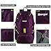 Backpack Daypack,Travel Backpack, Mengar 35L Foldable Water Resistant Packable Backpack Hiking Daypack - Ultralight and Handy & Lifetime Warranty (Purple)