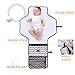 Baby Portable Changing Pad:Waterproof Baby Diaper Changing Mat with Pockets Large Travel Baby Changing Station Baby Items for Newborns Changing Clutch Baby Shower Gift
