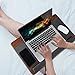 Lap Desk, Kavalan Laptop Desk with Mouse & Wrist Pad, Right & Left Handed Design, Fit up to 17.3 inch Laptop, MacBook, Tabletthumb 3
