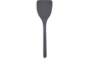 GreenPan Platinum Silicone Solid Turner Spatula, Charcoal Gray