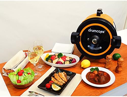 Amazon テドンf D ドラムクック Drumcook 自動調理器 Dr 750n W 限定カラー ホワイト オレンジ テドンf D キッチン家電 通販