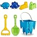 Castle Bucket Tool Set 7 Pcs with Animal Molds |7