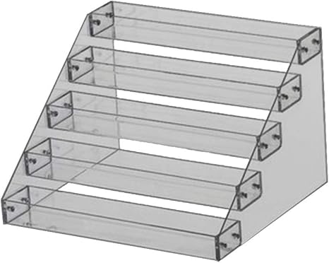 Amazon Nerhaily コレクション ケース 収納 ディスプレイ 展示 小物 化粧品 ラック 棚 雛壇 コスメ 陳列棚 卓上 透明 5種類選択可 5段 純正品 通販