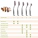 BEZOX Silicone Makeup Brush, Set of 5pcs Oval Makeup Brushes, Cream/Cosmetics/Foundation Application Tools - W/Makeup Brushes Acrylic Holder