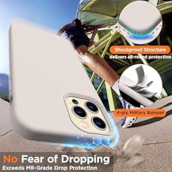 COFFKER for iPhone 12 Pro Max Case, [2X Camera