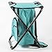 American Owned Savvy Outdoors Back Pack Chair or Backpack Cooler Chair, Portable Lightweight Stool
