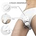 DAVID ARCHY Men's Underwear Briefs Micro Modal Dual Pouch Briefs Support Ball Pouch Comfortable Soft Briefs for Men 4 Or 7 Pack (L, White)