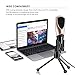 USB Microphone,SOONHUA Condenser Microphone for Computer with Desktop Stand for PC Laptop for Professional Studio Recording Podcast Gaming YouTube Video with Noise Canceling Technology