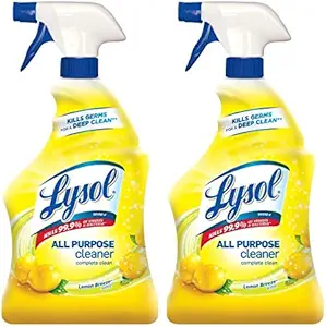 Lysol All-Purpose Cleaner Trigger, Lemon Breeze Scent, 32 Fluid Ounce, 2 Count