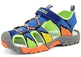 Zicoope Summer Breathable Closed-toe Strap Sandals for Boys (Toddler/ Little Kid/ Big Kid)