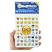Emoji Stickers 28 Sheets with Happy Faces Kid Stickers from iPhone Facebook Twitter - Blue